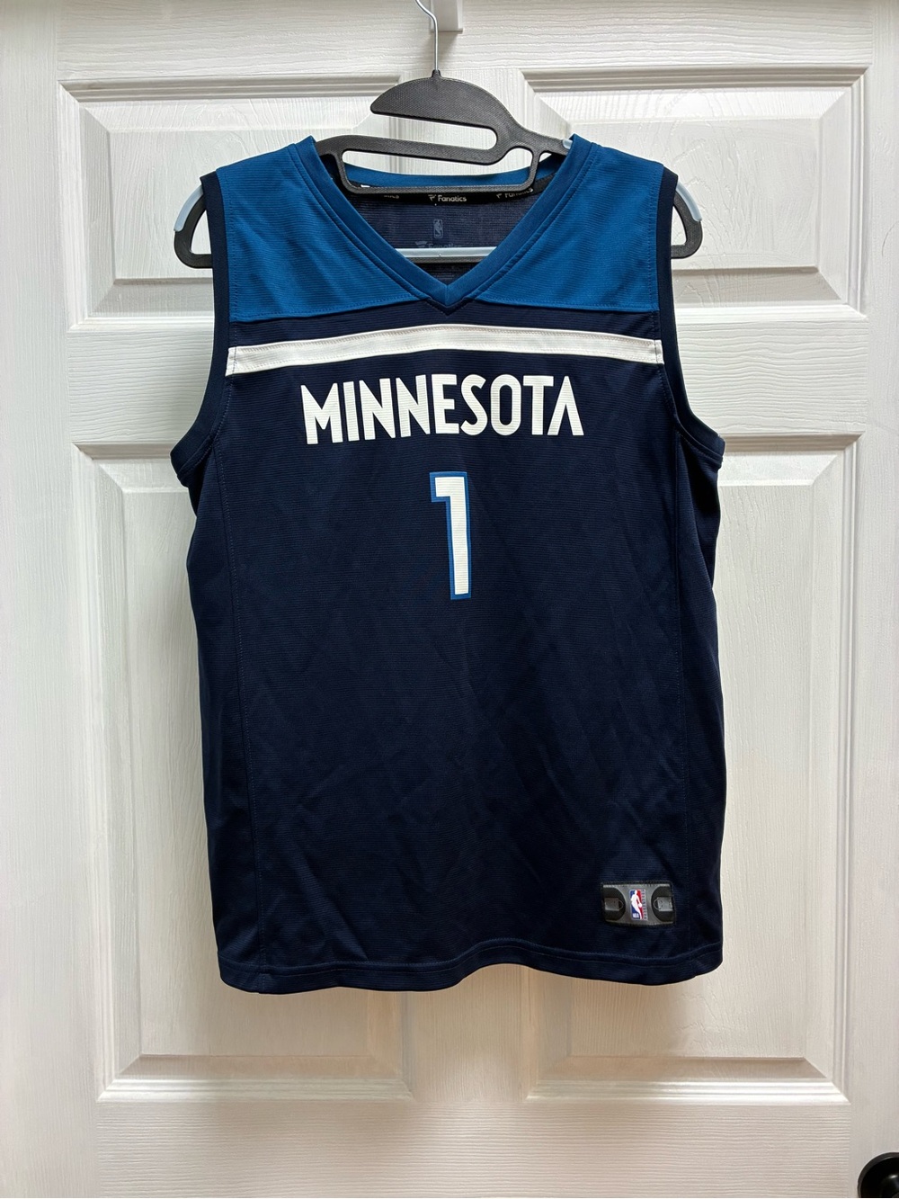 Anthony Edwards Minnesota Timberwolves #1 Youth XL Jersey - 2020-2023 Seasons